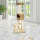 Multifunctional Artificial Rattan Cat Furniture Plush Cover Sisal Post Cat Tree
